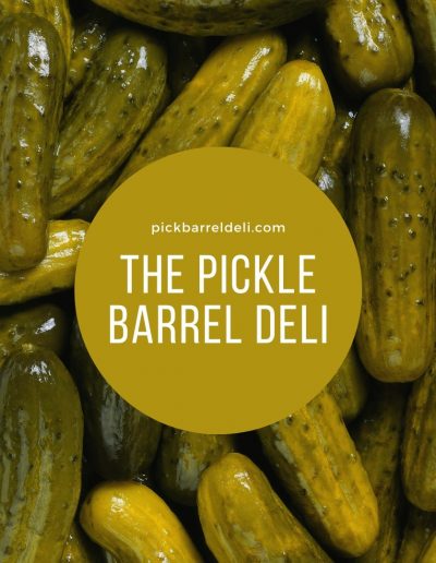 Pickle barrel pickles promotion