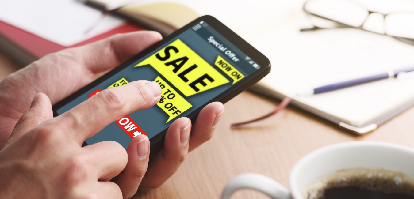 phone-screen-displaying-sale