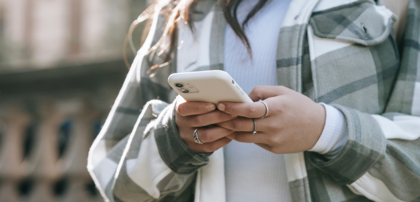 woman-checking-text-message-notification